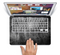The Grunge Scratched Metal Skin Set for the Apple MacBook Pro 15" with Retina Display