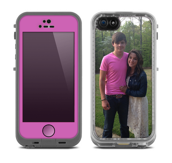 The Add-Your-Own-Image Skin for the Apple iPhone 5c Fre LifeProof Case