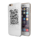 There Is Always Something To Be GrateFul For iPhone 6/6s or 6/6s Plus 2-Piece Hybrid INK-Fuzed Case