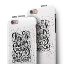 There Is Always Something To Be GrateFul For iPhone 6/6s or 6/6s Plus 2-Piece Hybrid INK-Fuzed Case
