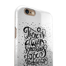 There Is Always Something To Be GrateFul For iPhone 6/6s or 6/6s Plus 2-Piece Hybrid INK-Fuzed Case