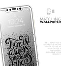 There Is Always Something To Be GrateFul For - Protective Skin Wrap & Decal – Compatible with iPhone SE to iPhone 17 Pro Max (All Models)