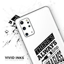 Theres Always Time For A Glass Of Wine - Premium Vinyl Skin Decal for Samsung Galaxy S25 Ultra, S24, S23, S22 & All Galaxy S Models