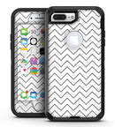 Thin Slate Black Zig Zags - iPhone 7 Plus/8 Plus OtterBox Case & Skin Kits