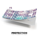 Tie-Dyed Aztec Elephant Pattern V2 - Premium Protective Decal Skin-Kit for the Apple Credit Card