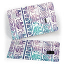 Tie-Dyed Aztec Elephant Pattern V2 - Premium Protective Decal Skin-Kit for the Apple Credit Card