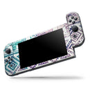 Tie-Dyed Aztec Elephant Pattern V2 // Skin Decal Wrap Kit for Nintendo Switch Console & Dock, Joy-Cons, Pro Controller, Lite, 3DS XL, 2DS XL, DSi, or Wii - Vinyl Skin Wrap for Nintendo Switch 2, OLED, Lite, Pro Controller, Wii & Classic Handhelds