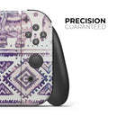 Tie-Dyed Aztec Elephant Pattern V2 // Skin Decal Wrap Kit for Nintendo Switch Console & Dock, Joy-Cons, Pro Controller, Lite, 3DS XL, 2DS XL, DSi, or Wii - Vinyl Skin Wrap for Nintendo Switch 2, OLED, Lite, Pro Controller, Wii & Classic Handhelds