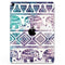 Tie-Dyed Aztec Elephant Pattern V2 - Full Body Skin Decal for the Apple iPad Pro 12.9", 11", 10.5", 9.7", Air or Mini (All Models Available)