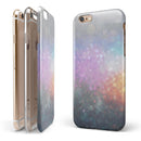 Tie Dye Unfocused Glowing Orbs of Light iPhone 6/6s or 6/6s Plus 2-Piece Hybrid INK-Fuzed Case