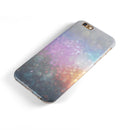 Tie Dye Unfocused Glowing Orbs of Light iPhone 6/6s or 6/6s Plus 2-Piece Hybrid INK-Fuzed Case