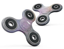 Tie Dye Unfocused Glowing Orbs of Light Full-Body Fidget Spinner Skin-Kit