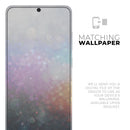 Tie Dye Unfocused Glowing Orbs of Light - Premium Vinyl Skin Decal for Samsung Galaxy S25 Ultra, S24, S23, S22 & All Galaxy S Models