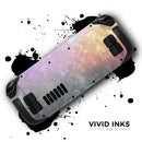 Tie Dye Unfocused Glowing Orbs of Light // Full Body Skin Decal Wrap Kit for the Steam Deck handheld gaming computer