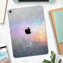 Tie Dye Unfocused Glowing Orbs of Light - Full Body Skin Decal for the Apple iPad Pro 12.9", 11", 10.5", 9.7", Air or Mini (All Models Available)