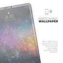 Tie Dye Unfocused Glowing Orbs of Light - Full Body Skin Decal for the Apple iPad Pro 12.9", 11", 10.5", 9.7", Air or Mini (All Models Available)