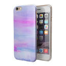 Tie Dyed Absorbed Watercolor Texture iPhone 6/6s or 6/6s Plus 2-Piece Hybrid INK-Fuzed Case