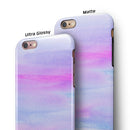 Tie Dyed Absorbed Watercolor Texture iPhone 6/6s or 6/6s Plus 2-Piece Hybrid INK-Fuzed Case