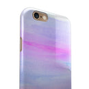 Tie Dyed Absorbed Watercolor Texture iPhone 6/6s or 6/6s Plus 2-Piece Hybrid INK-Fuzed Case