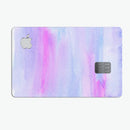 Tie Dyed Absorbed Watercolor Texture - Premium Protective Decal Skin-Kit for the Apple Credit Card