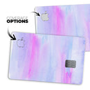 Tie Dyed Absorbed Watercolor Texture - Premium Protective Decal Skin-Kit for the Apple Credit Card