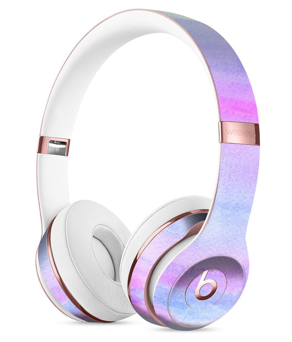 Tie Dyed Absorbed Watercolor Texture Full-Body Skin Kit for the Beats by Dre Solo 3 Wireless Headphones