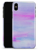 Tie Dyed Absorbed Watercolor Texture - iPhone X Clipit Case