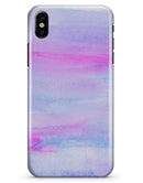 Tie Dyed Absorbed Watercolor Texture - iPhone X Clipit Case