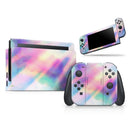 Tie Dyed Bright Texture // Skin Decal Wrap Kit for Nintendo Switch Console & Dock, Joy-Cons, Pro Controller, Lite, 3DS XL, 2DS XL, DSi, or Wii - Vinyl Skin Wrap for Nintendo Switch 2, OLED, Lite, Pro Controller, Wii & Classic Handhelds