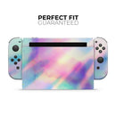 Tie Dyed Bright Texture // Skin Decal Wrap Kit for Nintendo Switch Console & Dock, Joy-Cons, Pro Controller, Lite, 3DS XL, 2DS XL, DSi, or Wii - Vinyl Skin Wrap for Nintendo Switch 2, OLED, Lite, Pro Controller, Wii & Classic Handhelds