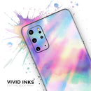 Tie Dyed Bright Texture - Premium Vinyl Skin Decal for Samsung Galaxy S25 Ultra, S24, S23, S22 & All Galaxy S Models