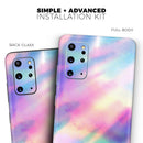 Tie Dyed Bright Texture - Premium Vinyl Skin Decal for Samsung Galaxy S25 Ultra, S24, S23, S22 & All Galaxy S Models