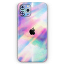 Tie Dyed Bright Texture - Protective Skin Wrap & Decal – Compatible with iPhone SE to iPhone 17 Pro Max (All Models)