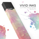 Tie Dyed v2 Absorbed Watercolor Texture - Premium Decal Protective Skin-Wrap Sticker compatible with the Juul Labs vaping device
