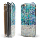 Tiled Paint iPhone 6/6s or 6/6s Plus 2-Piece Hybrid INK-Fuzed Case