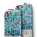 Tiled Paint iPhone 6/6s or 6/6s Plus 2-Piece Hybrid INK-Fuzed Case