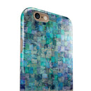Tiled Paint iPhone 6/6s or 6/6s Plus 2-Piece Hybrid INK-Fuzed Case