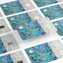 Tiled Paint - Premium Protective Decal Skin-Kit for the Apple Credit Card