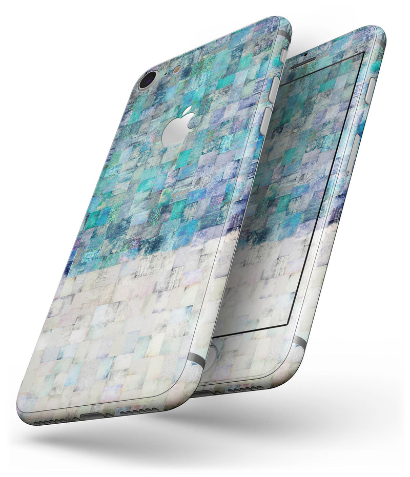 Tiled Paint - Skin-kit for the iPhone 8 or 8 Plus