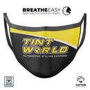 Tint World V1 - Made in USA Mouth Cover Unisex Anti-Dust Cotton Blend Reusable & Washable Face Mask with Adjustable Sizing for Adult or Child