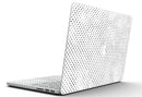 Tiny Black Watercolor Polka Dots - MacBook Pro with Retina Display Full-Coverage Skin Kit
