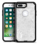 Tiny Black Watercolor Polka Dots - iPhone 7 Plus/8 Plus OtterBox Case & Skin Kits