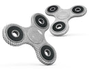Tiny Black Watercolor Polka Dots Full-Body Fidget Spinner Skin-Kit