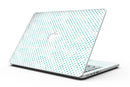 Tiny Blue-Green Watercolor Polka Dots - MacBook Pro with Retina Display Full-Coverage Skin Kit
