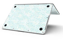 Tiny Blue-Green Watercolor Polka Dots - MacBook Pro with Retina Display Full-Coverage Skin Kit