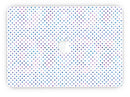 Tiny Blue and Purple Watercolor Polka Dots - MacBook Pro with Retina Display Full-Coverage Skin Kit