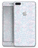 Tiny Blue and Purple Watercolor Polka Dots - Skin-kit for the iPhone 8 or 8 Plus