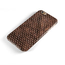 Tiny Chocolate Watercolor Hearts iPhone 6/6s or 6/6s Plus 2-Piece Hybrid INK-Fuzed Case