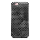 Tiny Coal Watercolor Hearts iPhone 6/6s or 6/6s Plus 2-Piece Hybrid INK-Fuzed Case