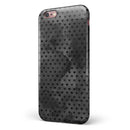 Tiny Coal Watercolor Hearts iPhone 6/6s or 6/6s Plus 2-Piece Hybrid INK-Fuzed Case